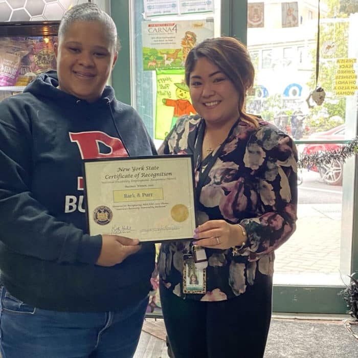 Winners of the National Disability Employment Appreciation Month Statewide Award