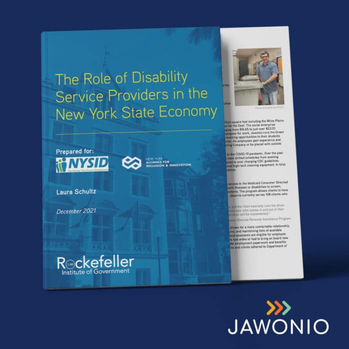 Jawonio featured as part of NYSID Economic Report